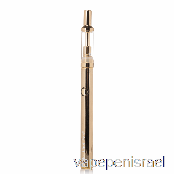חד פעמי Vape Israel The Kind Pen Slim 510 ערכת אידוי זהב